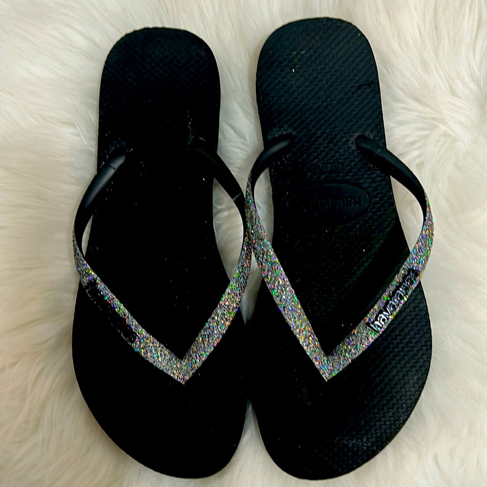 Havaianas Women’s Glitter Flip Flop Sandal